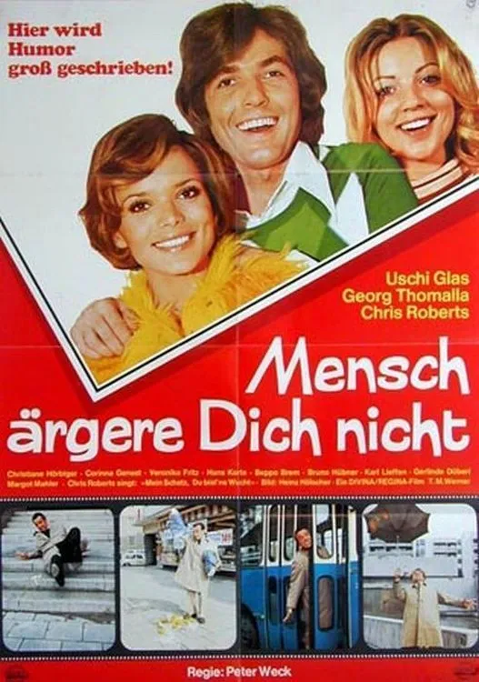 Mensch, ärgere dich nicht poster