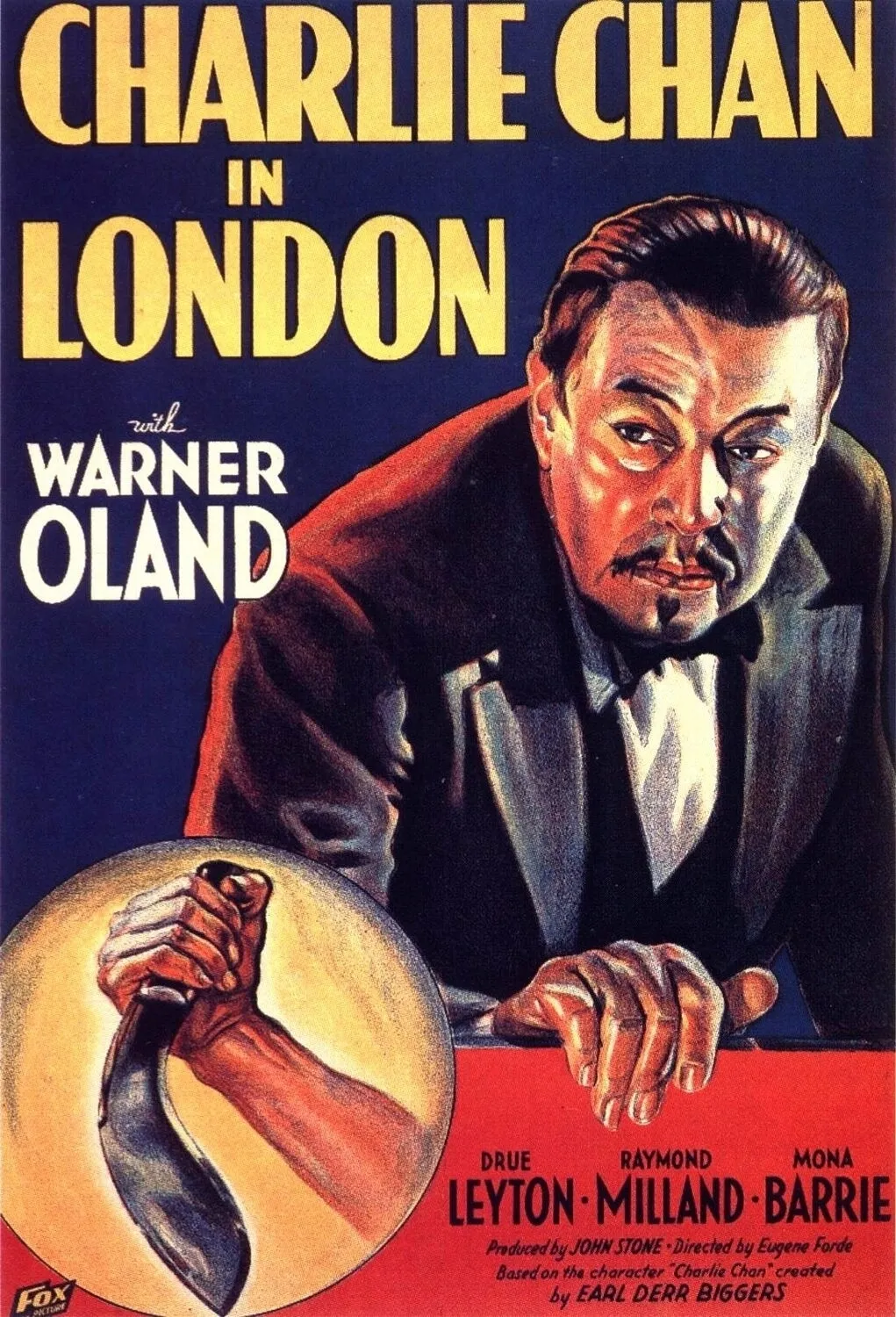 Charlie Chan in London poster