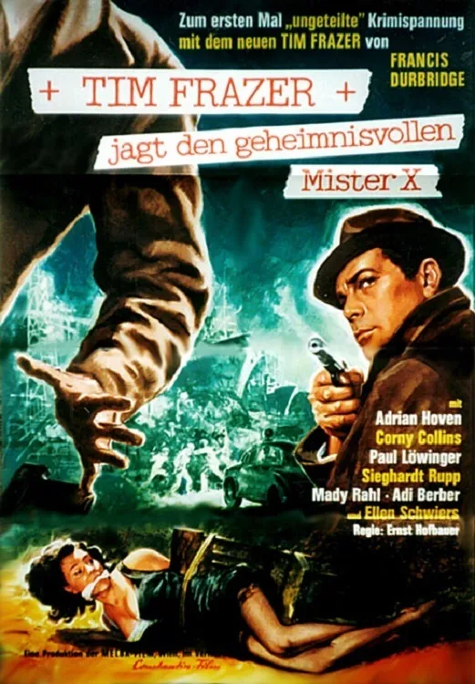Tim Frazer jagt den geheimnisvollen Mister X poster