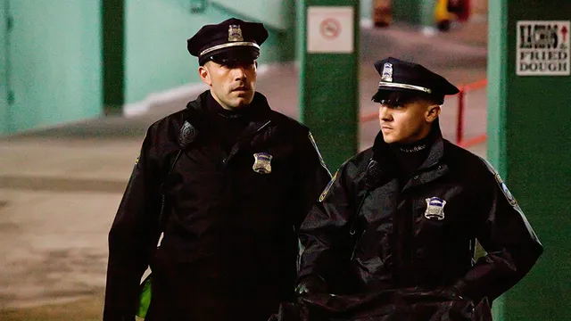 Ben Affleck en Jeremy Renner in The Town