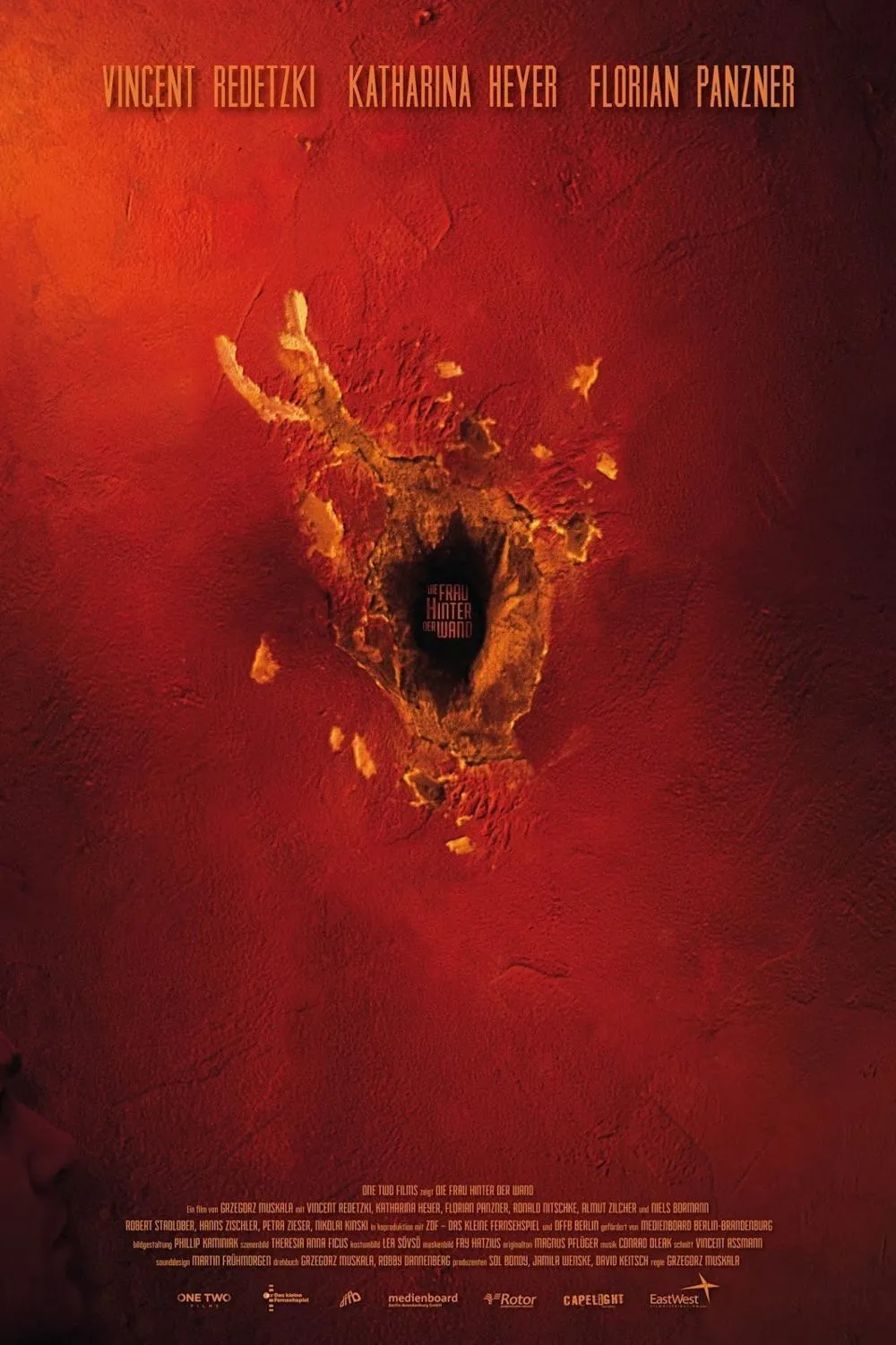 Die Frau hinter der Wand poster