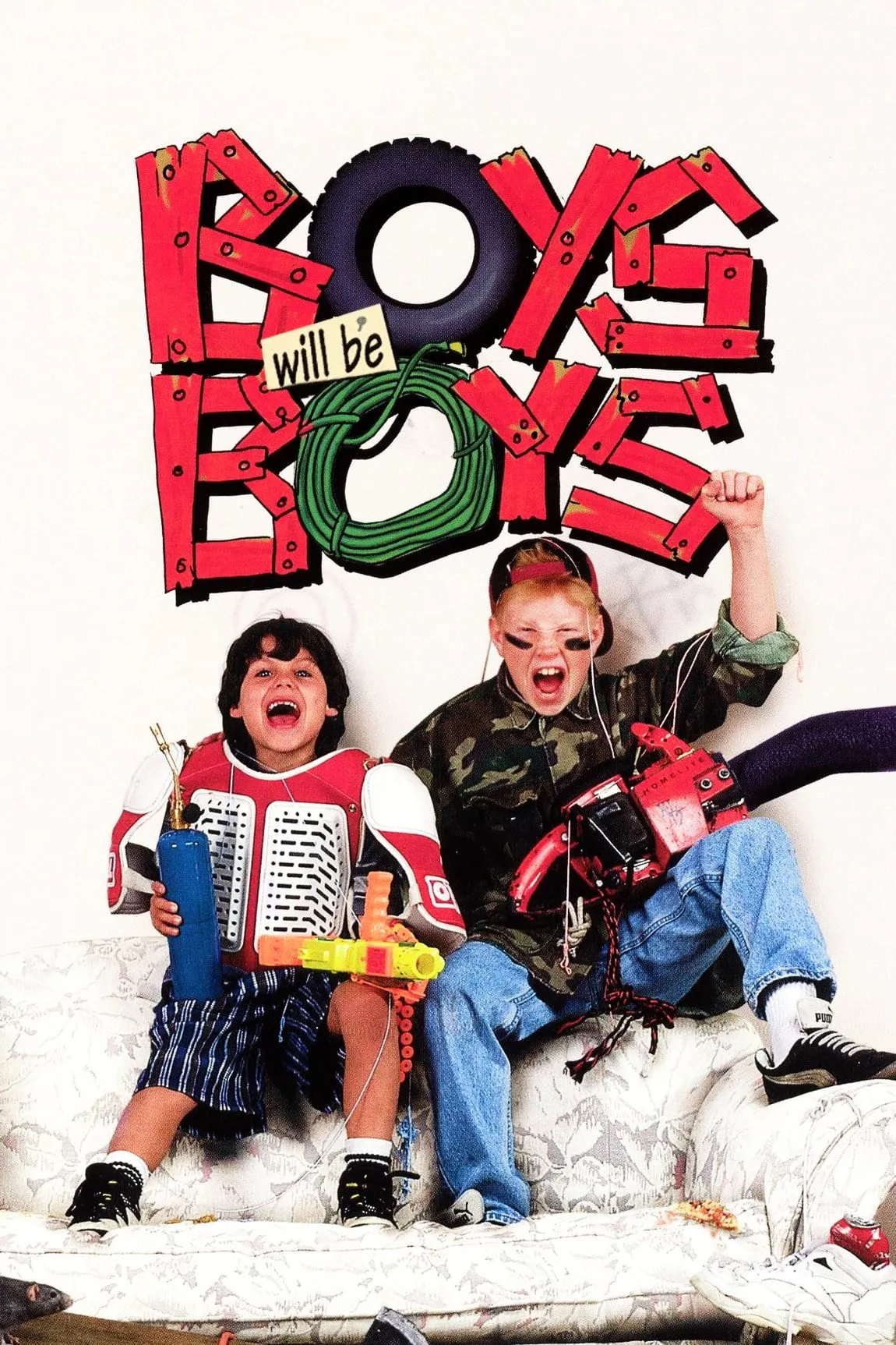 Boys will be boys poster