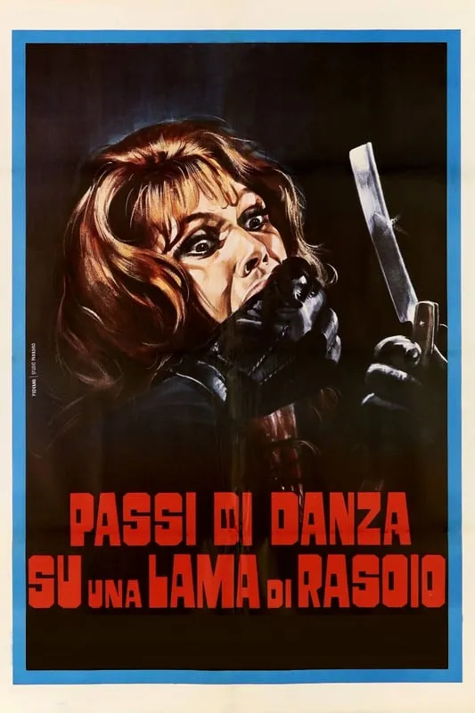 Passi di danza su una lama di rasoio poster