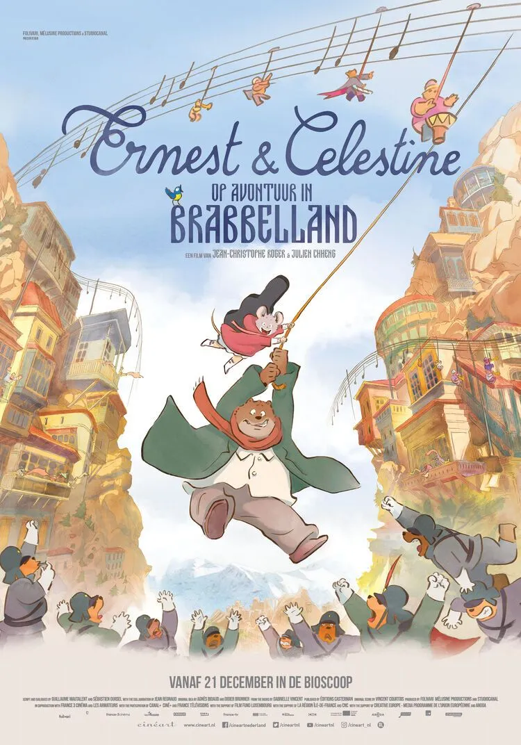 Ernest & Celestine: op avontuur in Brabbelland poster