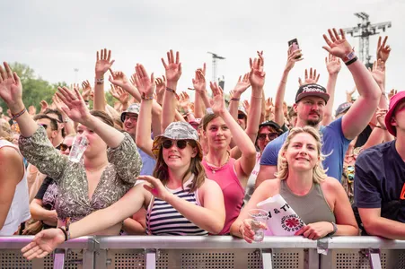 DI-RECT op het Mainstage tijdens Pinkpop 2023