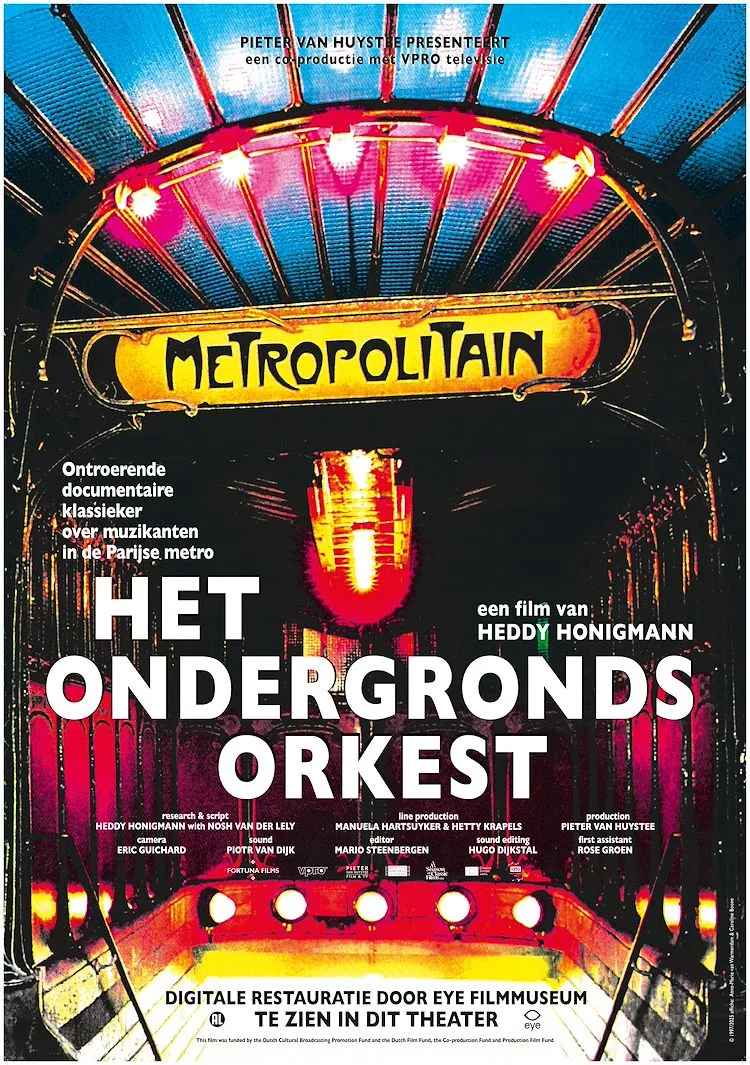 Het ondergronds orkest poster