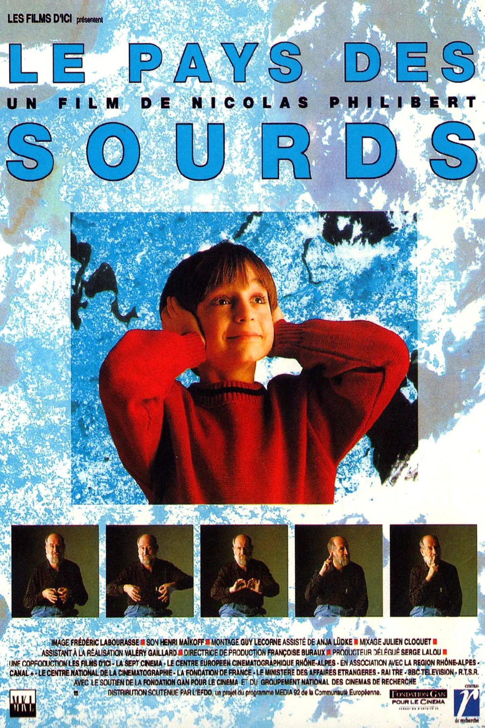 Le pays de sourds poster