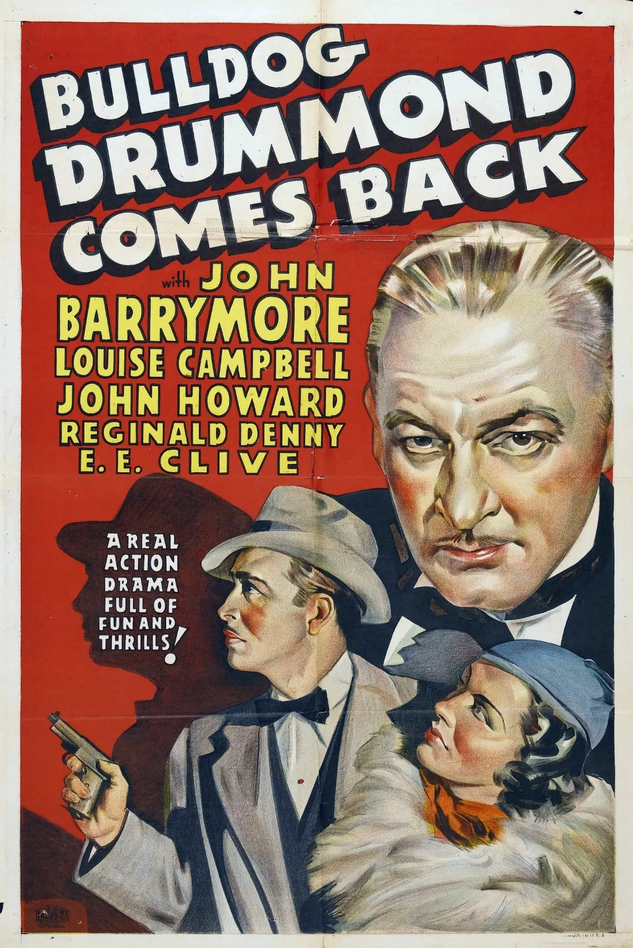 Bulldog Drummond Comes Back poster