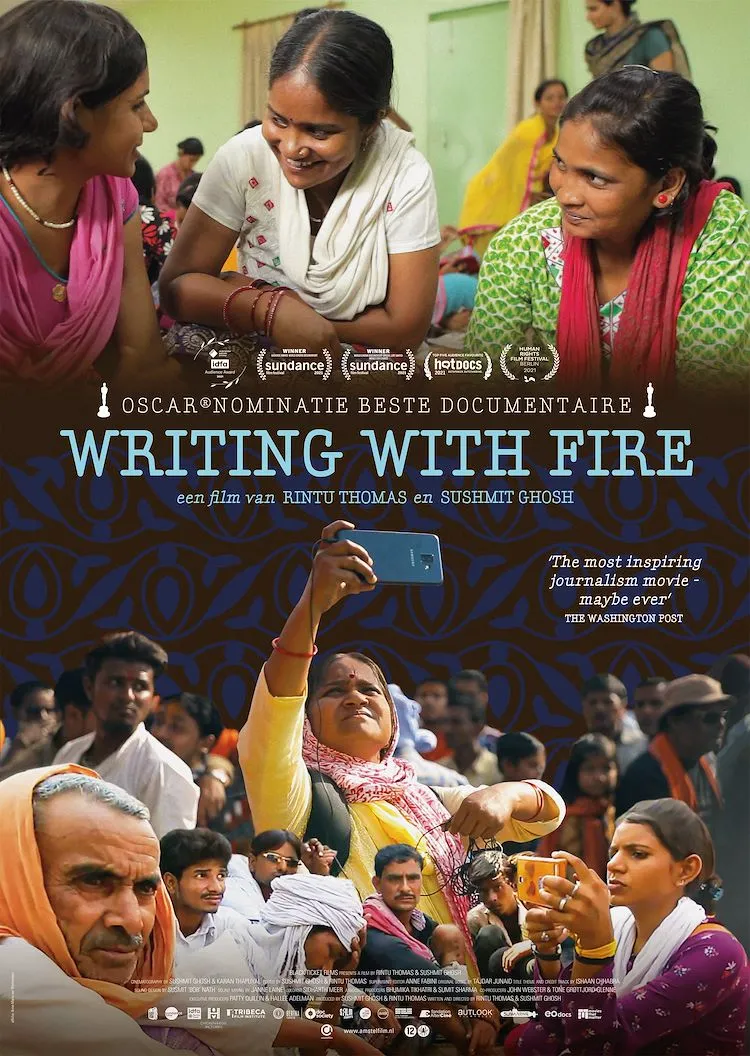 Writing with Fire poster