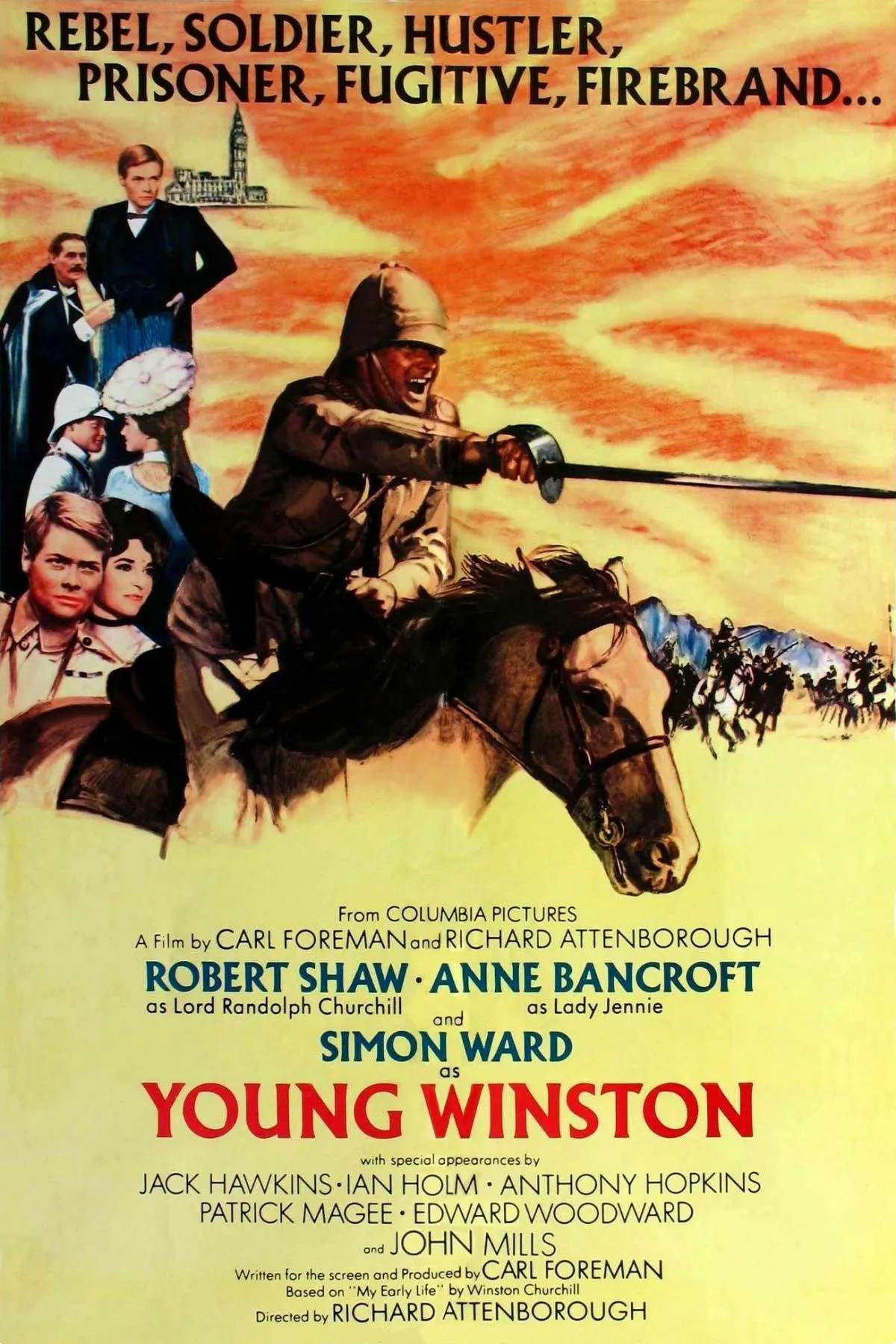 Young Winston poster