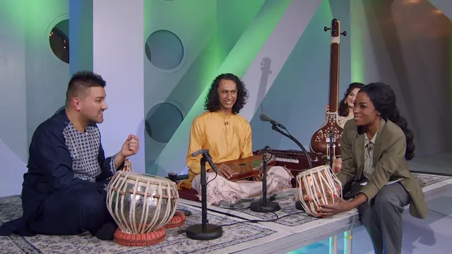 Yama Sarshar en Giovanca over tabla