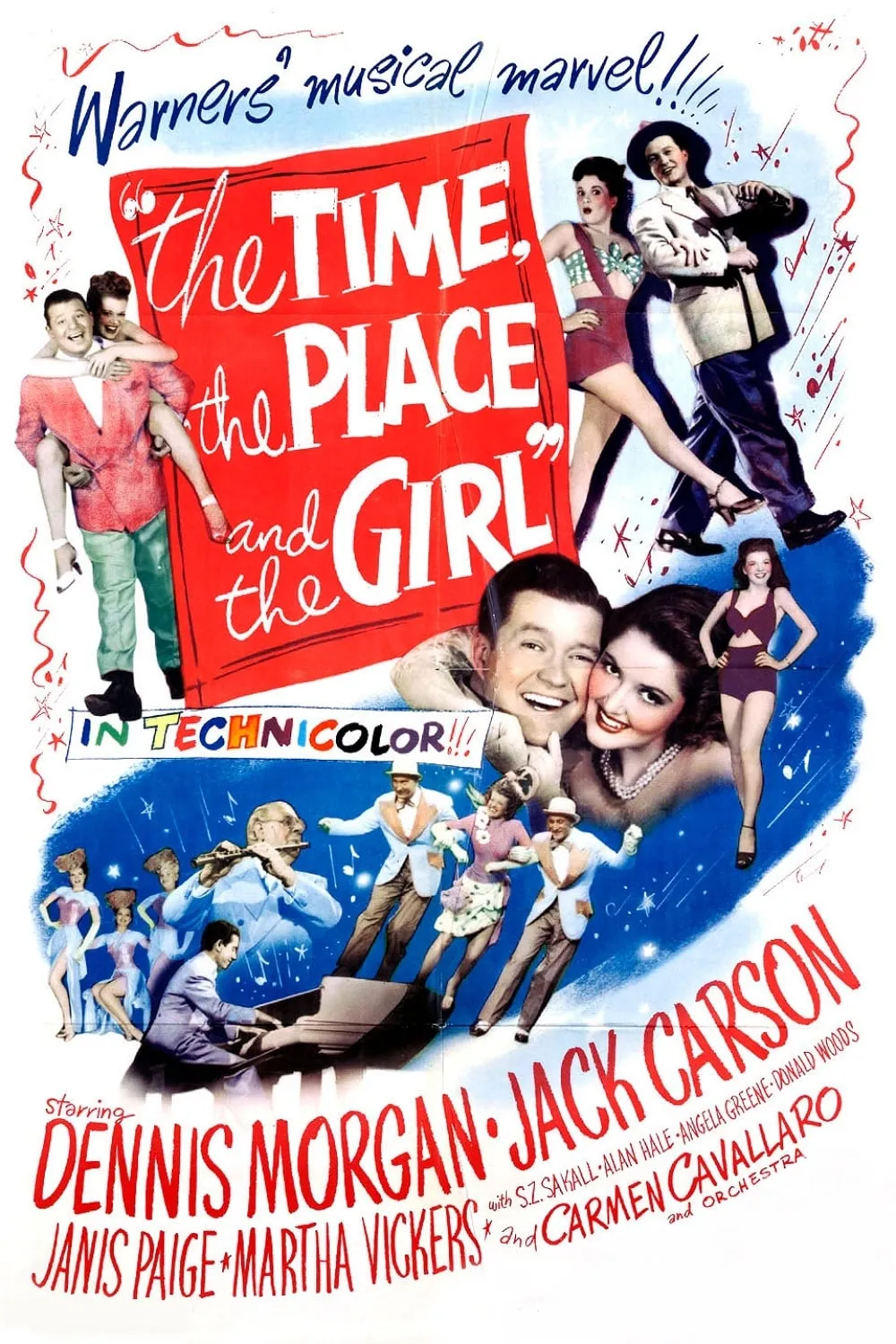 The Time, the Place and the Girl poster