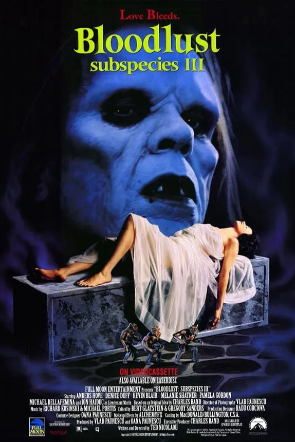 Bloodlust Subspecies III poster