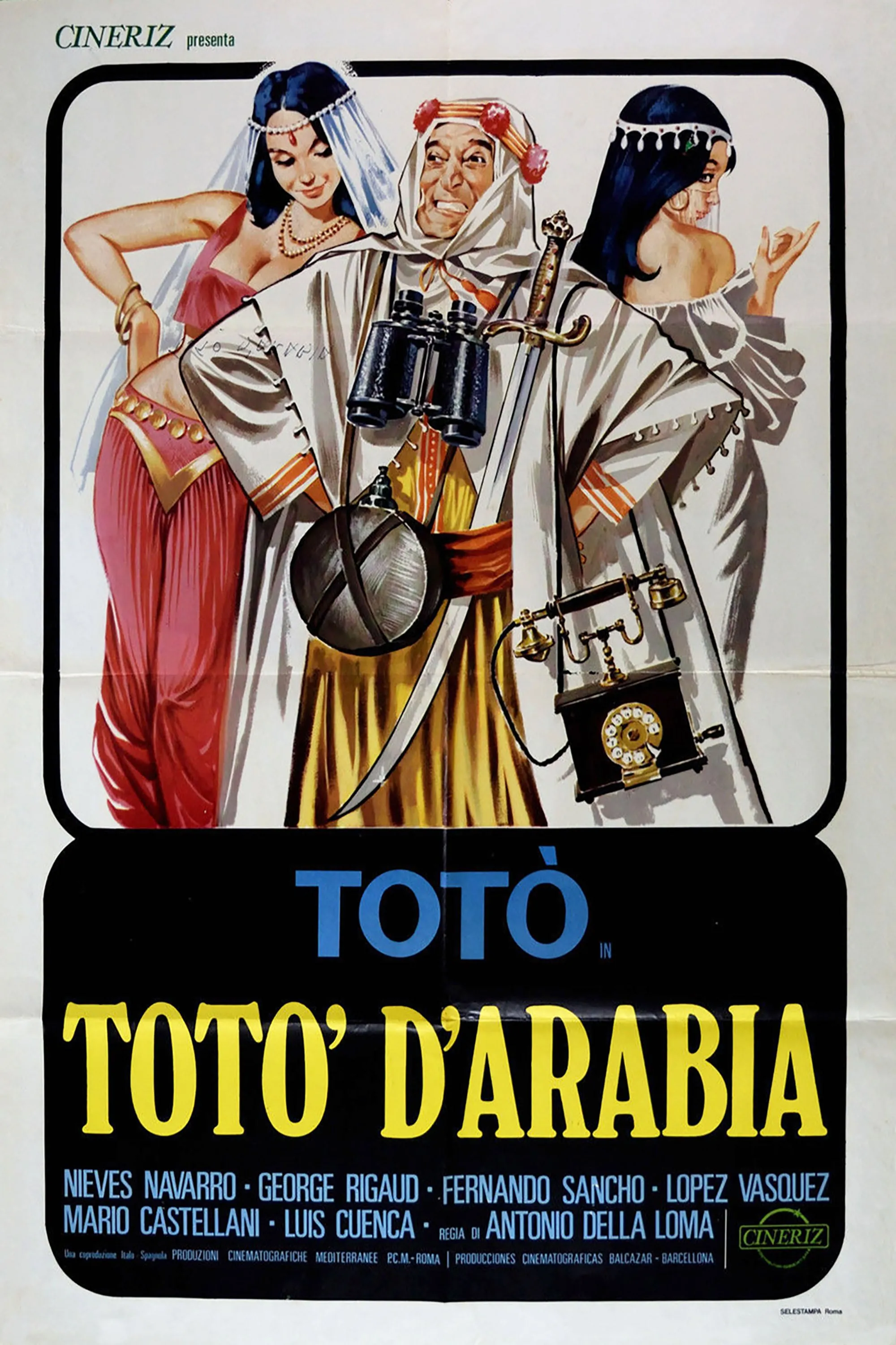 Totò d'Arabia poster