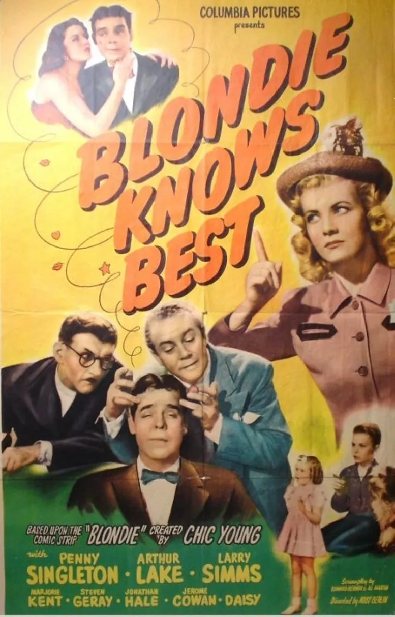 Blondie Knows Best poster