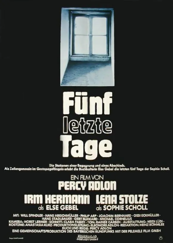 Fünf letzte Tage poster