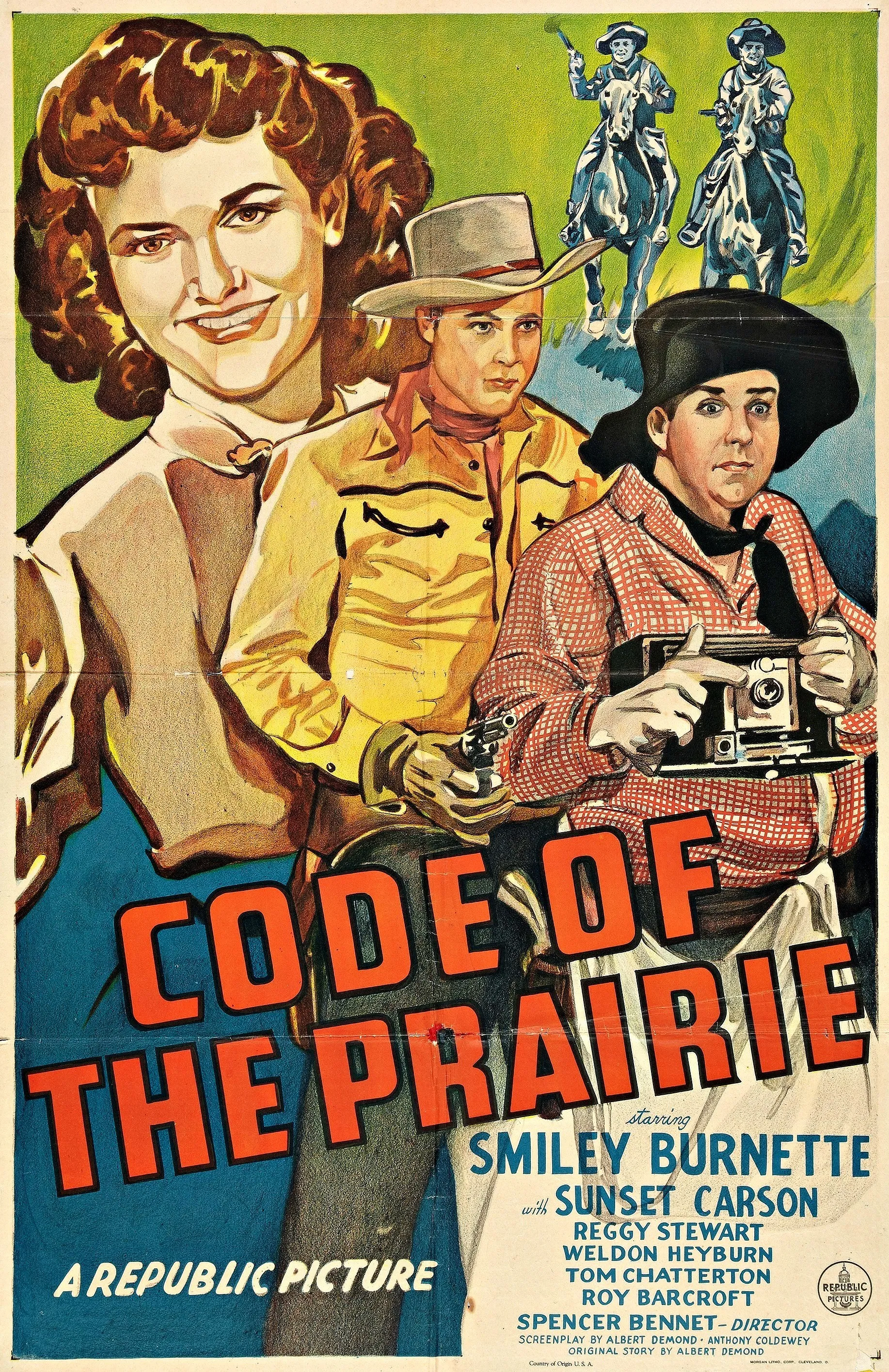 Code of the Prairie poster