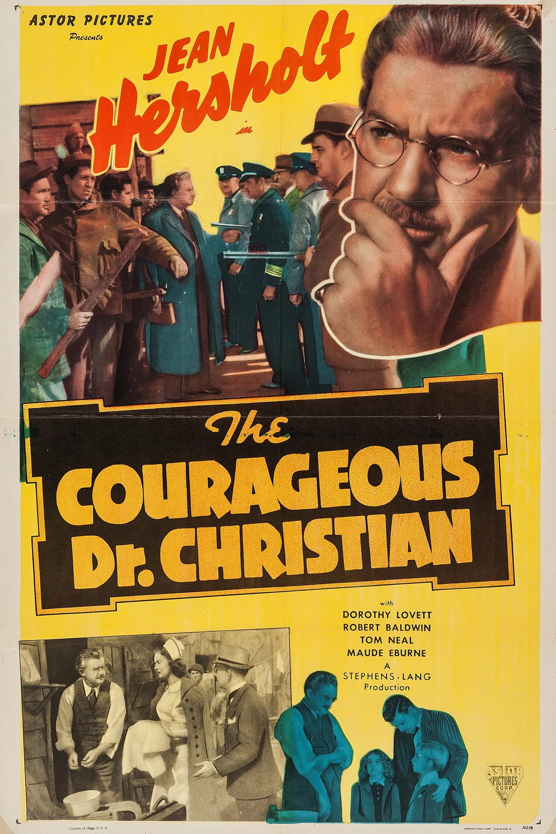 Courageous Dr. Christian poster