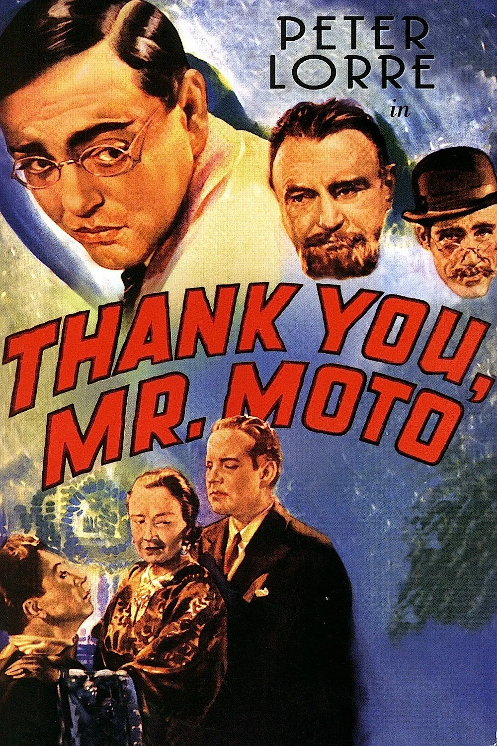 Thank You, Mr. Moto poster