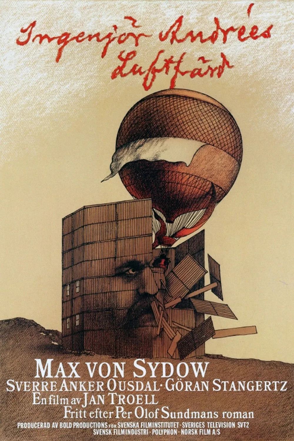 Ingenjör Andrées luftfärd poster