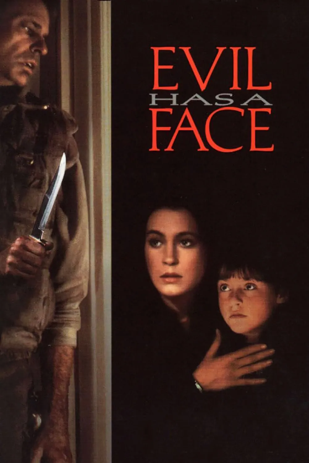 Evil has a Face poster