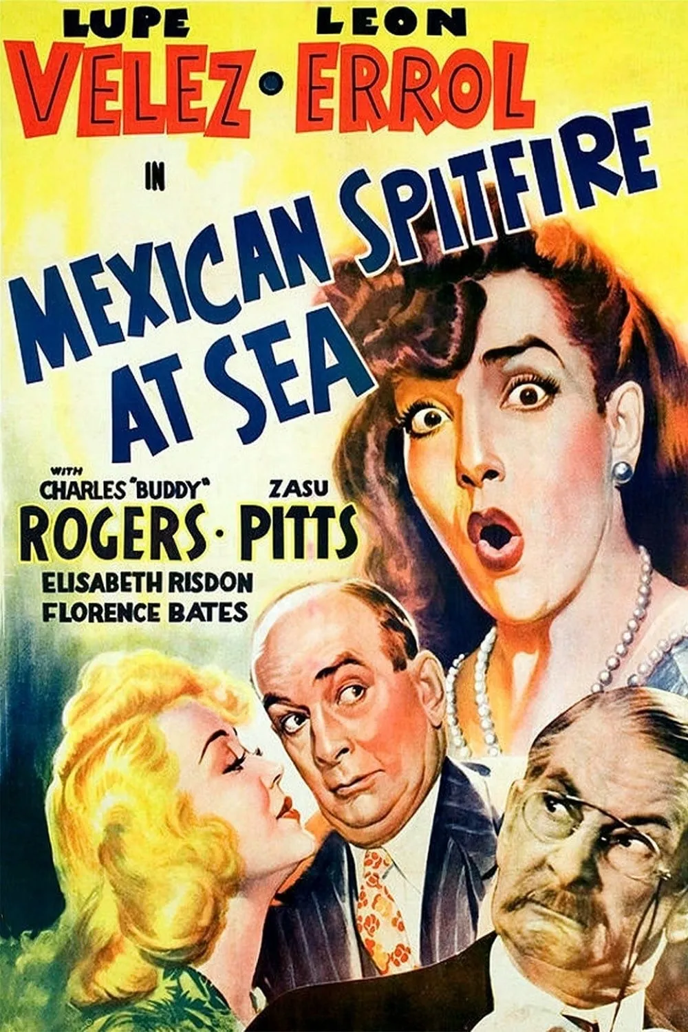 Mexican Spitfire at Sea poster
