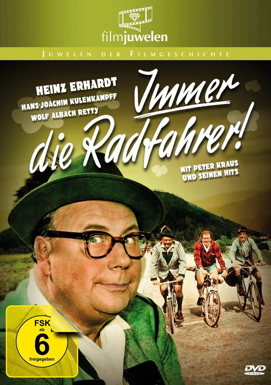 Immer die Radfahrer poster