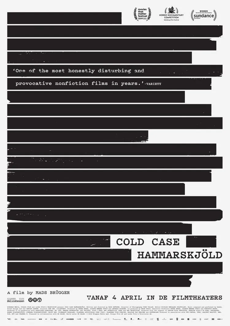 Cold Case Hammarskjöld poster