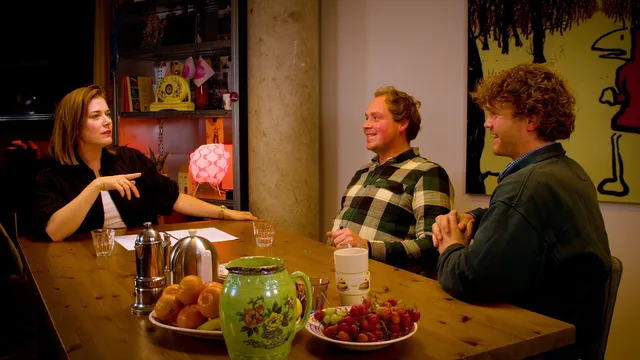 Maaike Schoon in gesprek met Wouter en Chiel Waayer