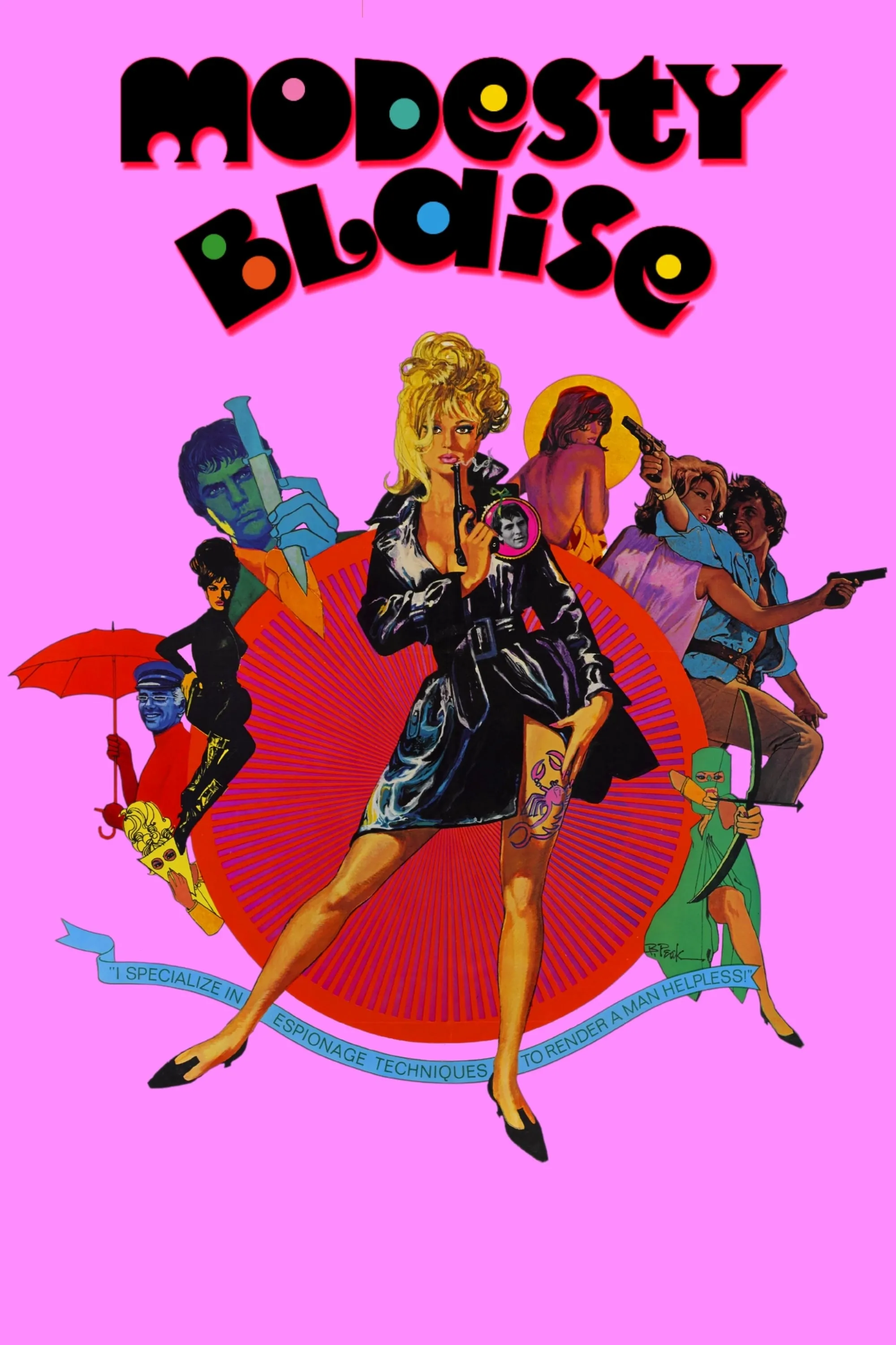 Modesty Blaise poster