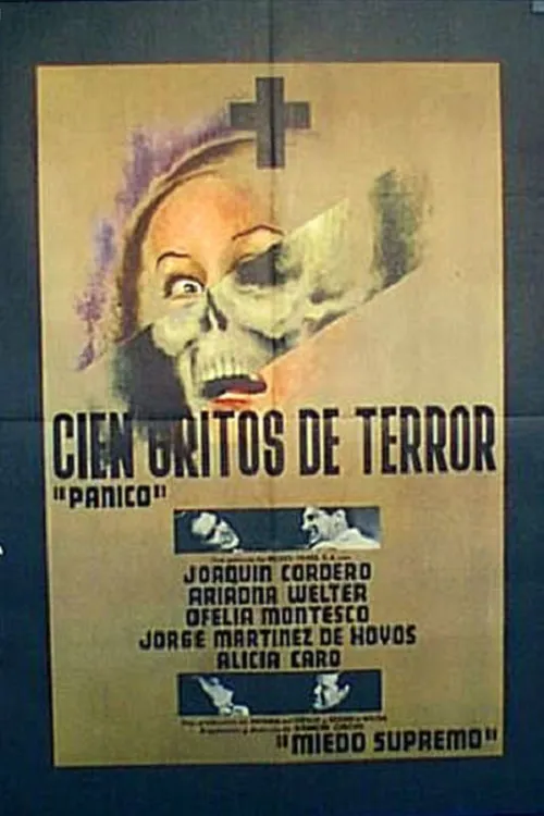 Cien gritos de terror poster