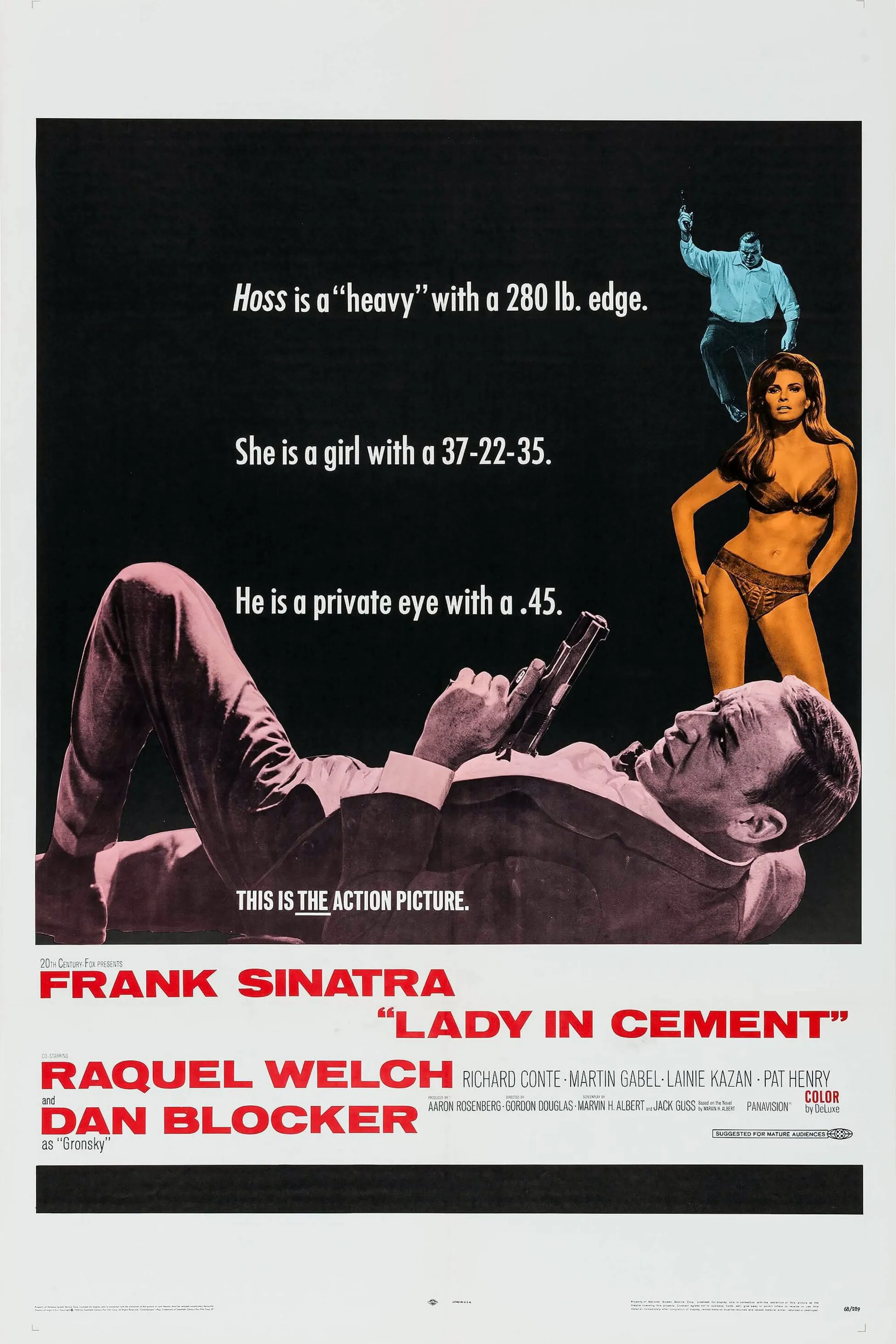 Lady in Cement poster