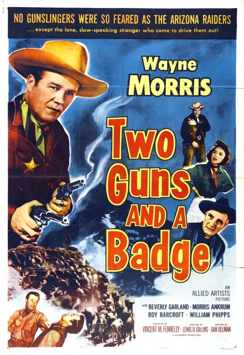 Two Guns and a Badge poster