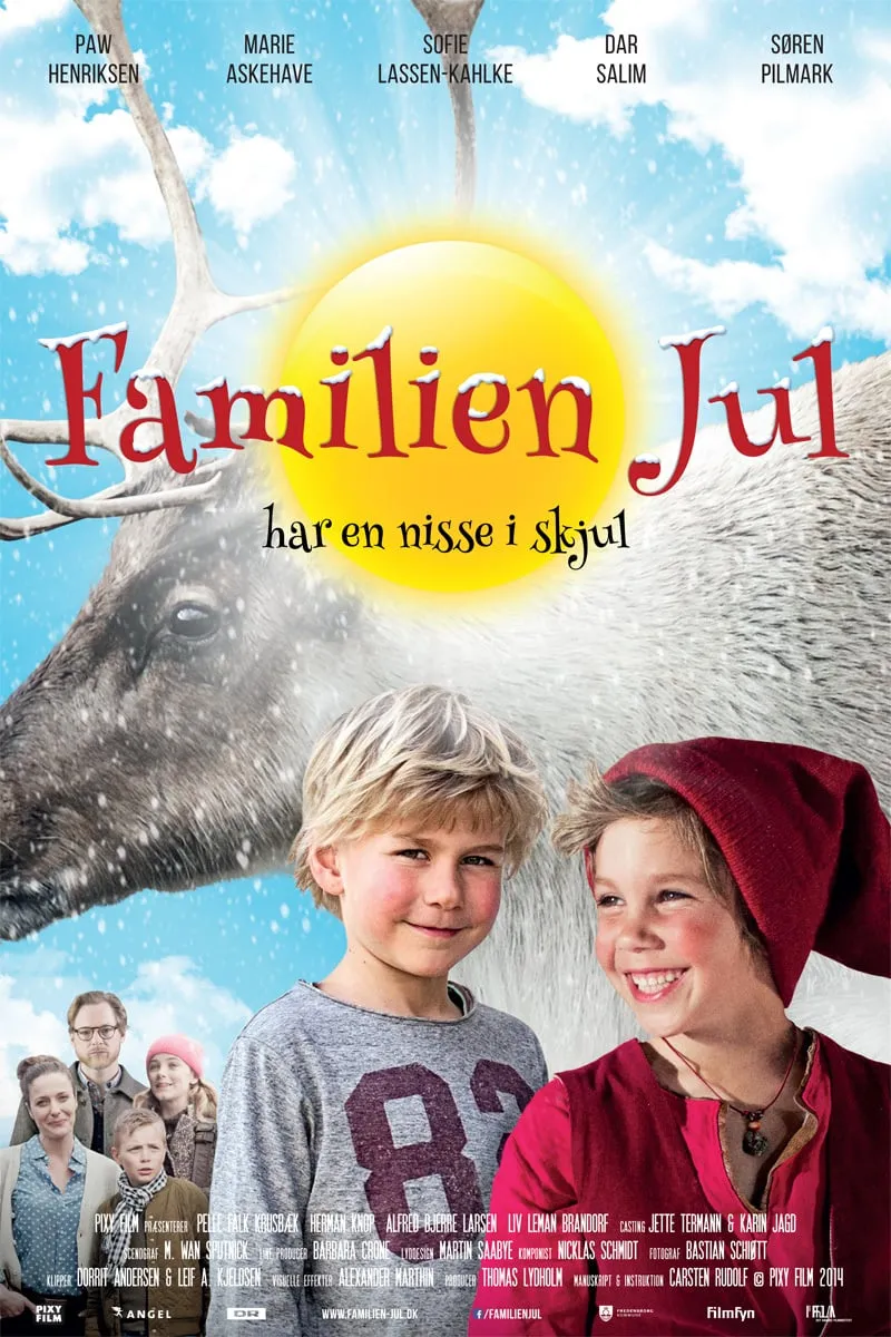 De familie Kerst poster