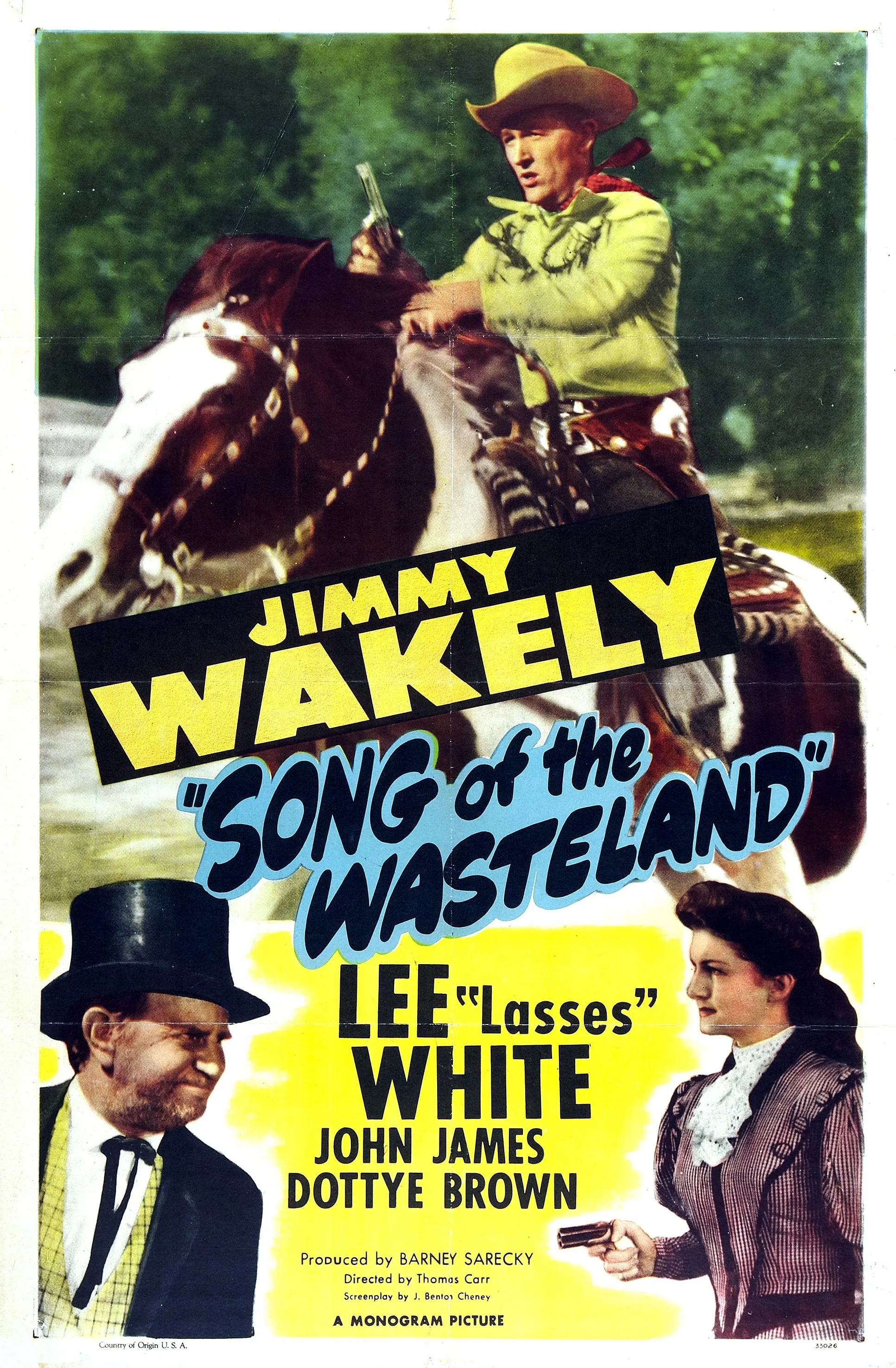 Song of the Wasteland poster