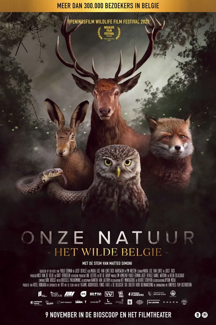 Onze natuur, het wilde België poster