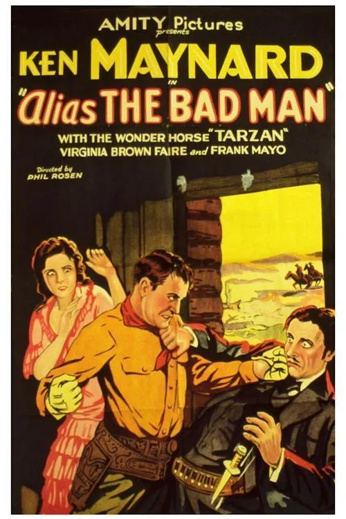 Alias the Bad Man poster