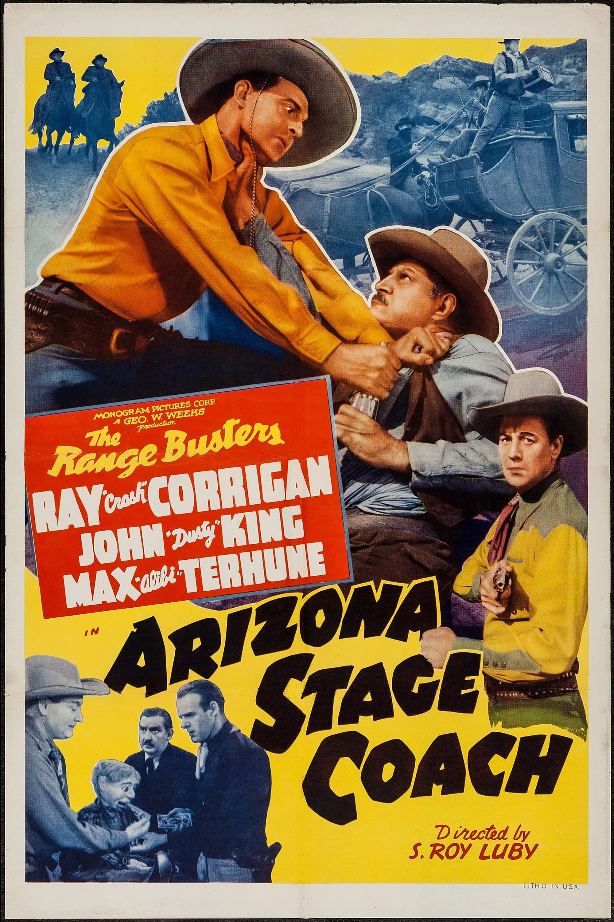 Arizona Stagecoach poster