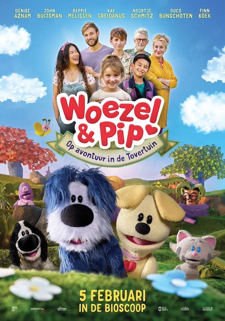 Woezel & Pip op avontuur in de tovertuin poster