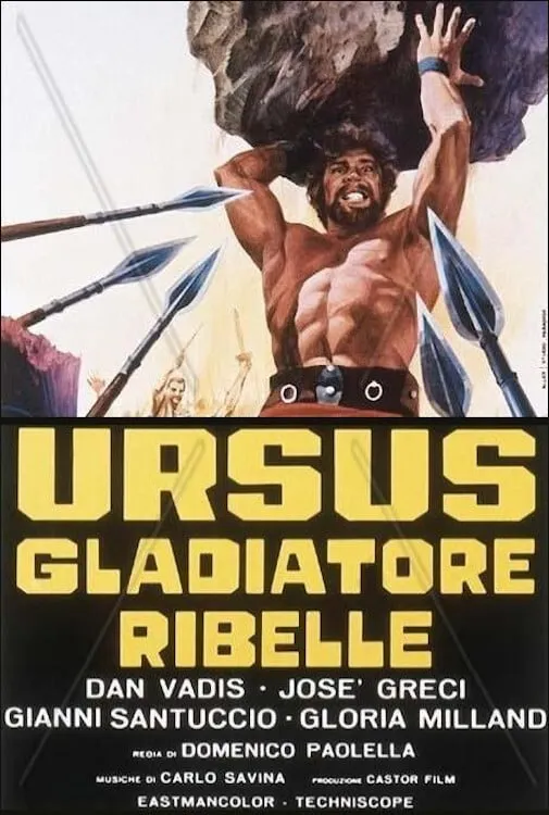 Ursus, il gladiatore ribelle poster