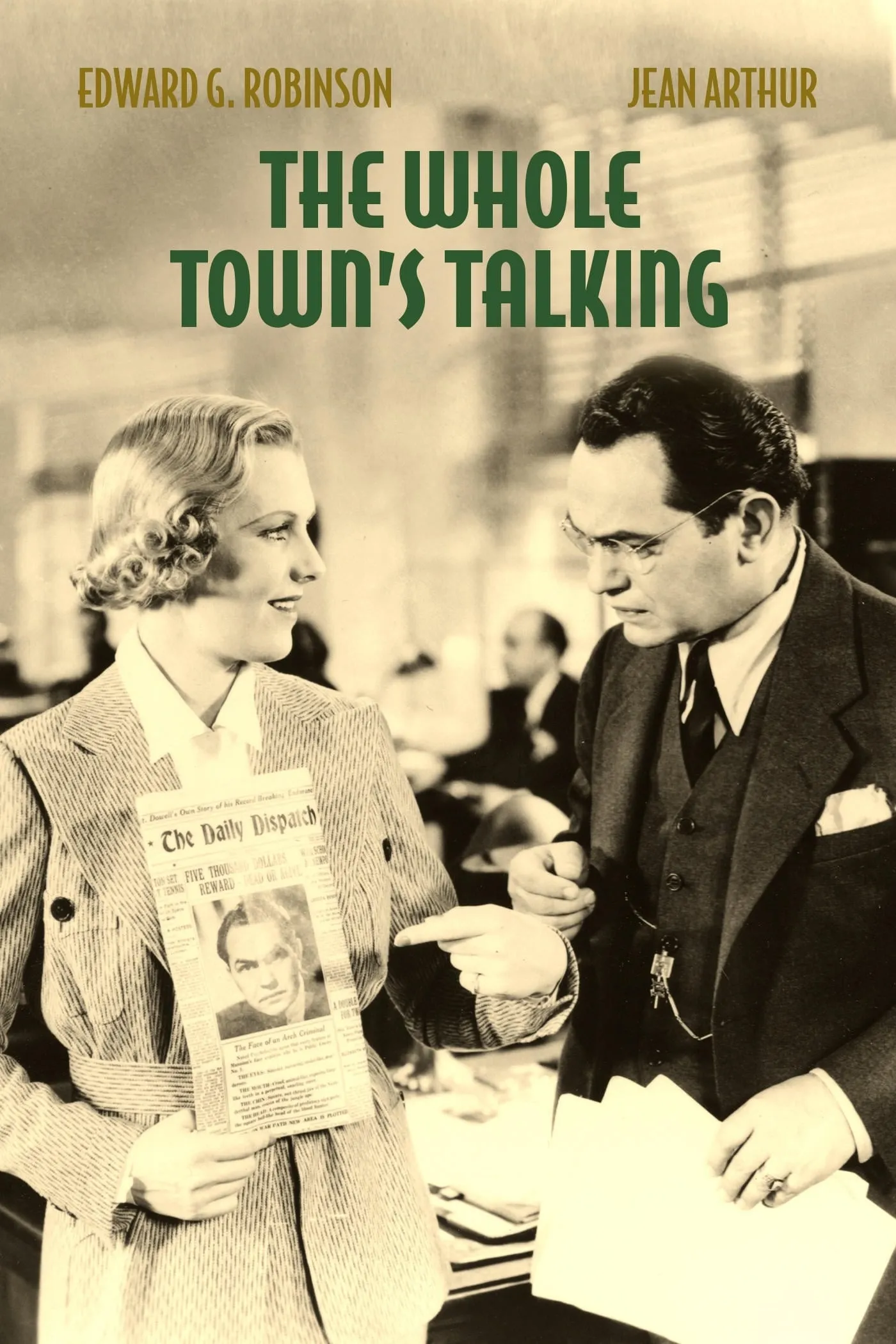 The Whole Town's Talking poster