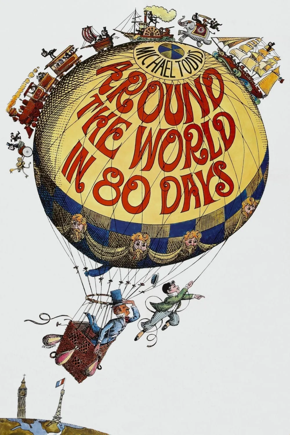 Around the World in 80 Days poster