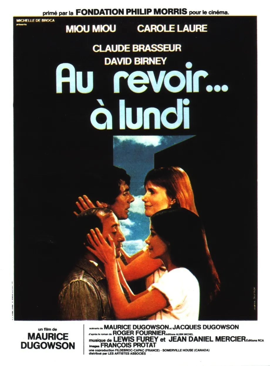 Au revoir, à lundi poster