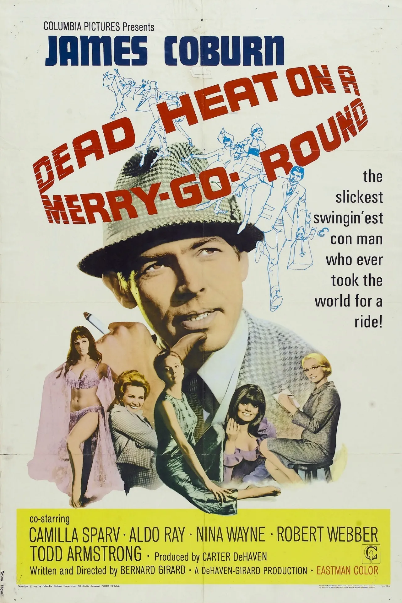 Dead Heat on a Merry-Go-Round poster