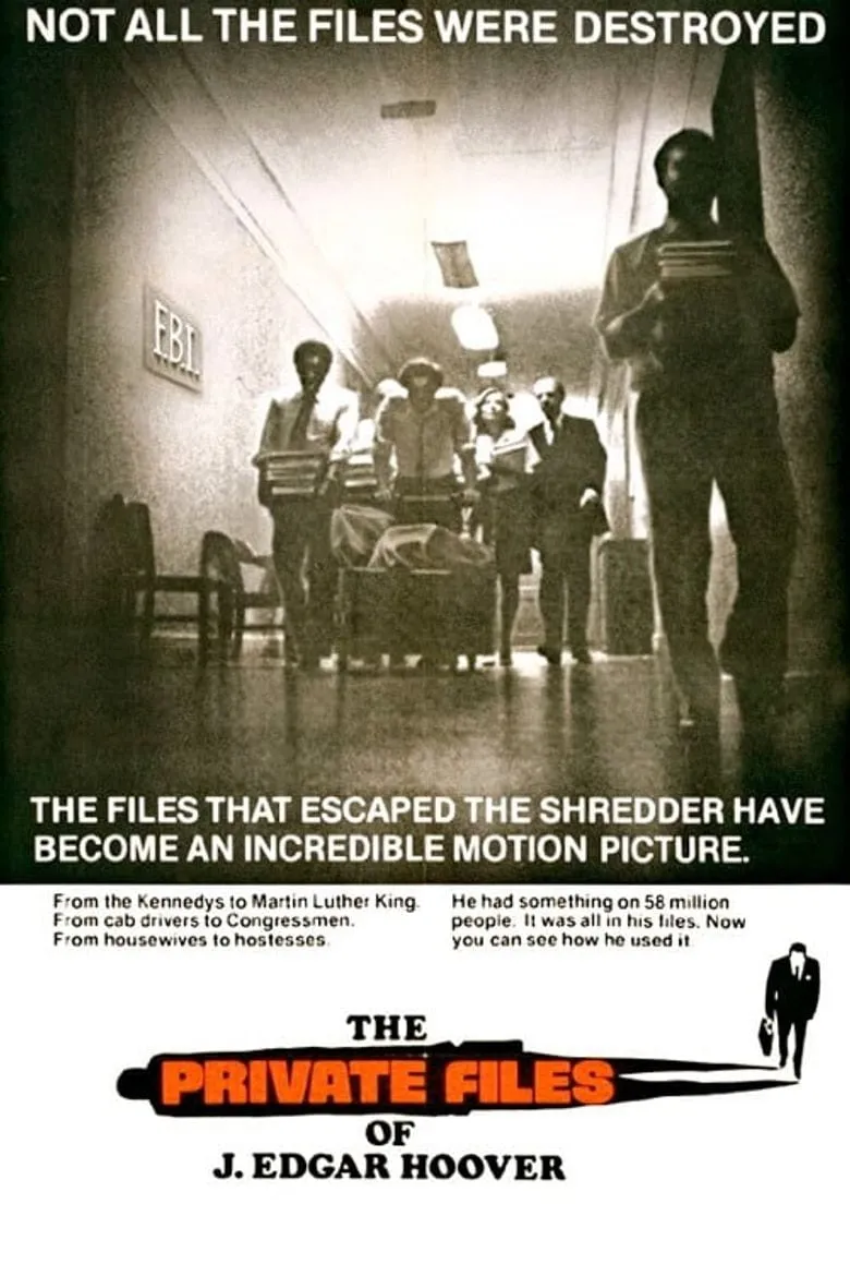 The Private Files of J. Edgar Hoover poster