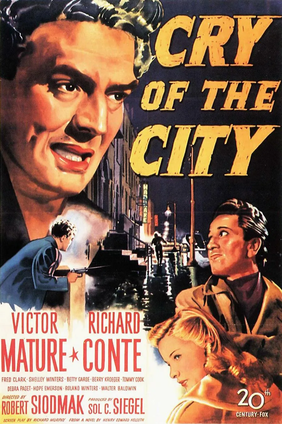 Cry of the City poster