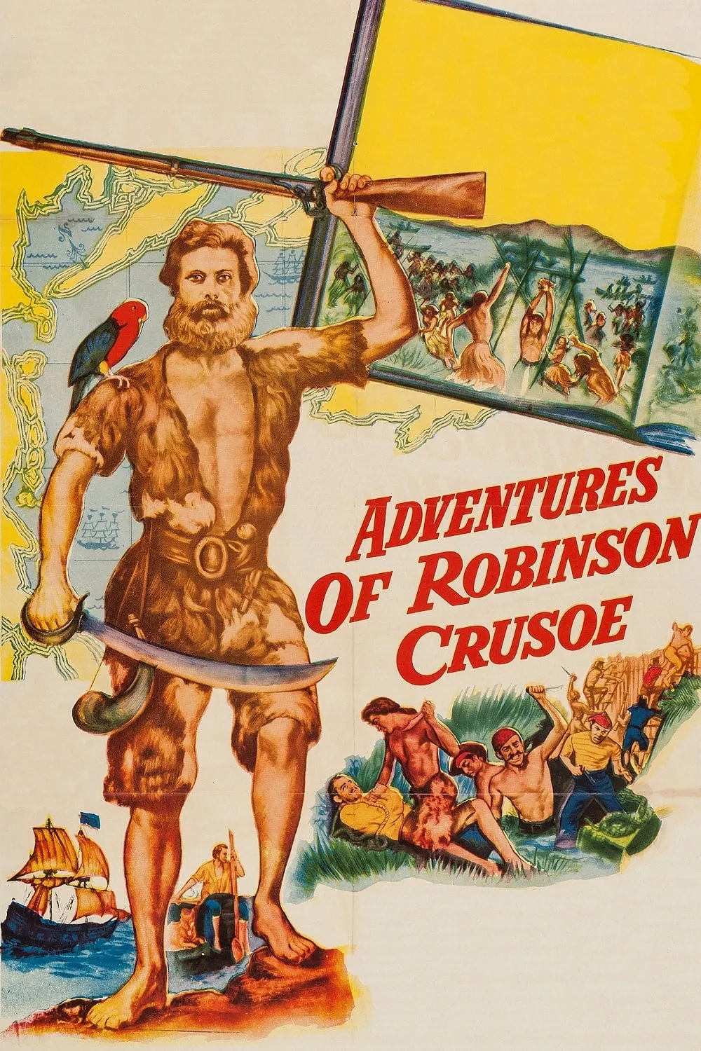 Adventures of Robinson Crusoe poster