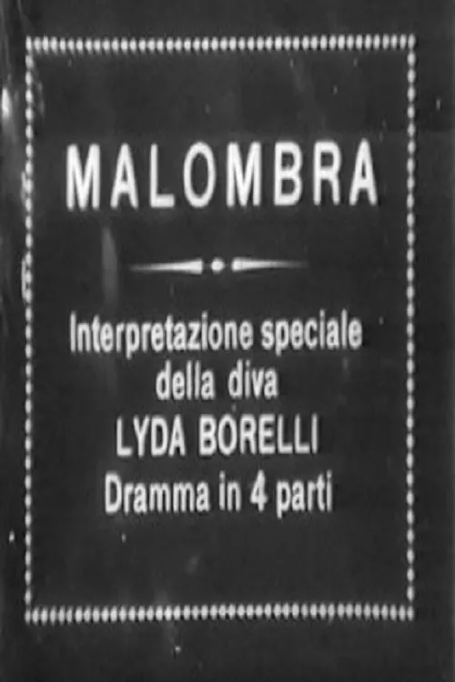 Malombra poster