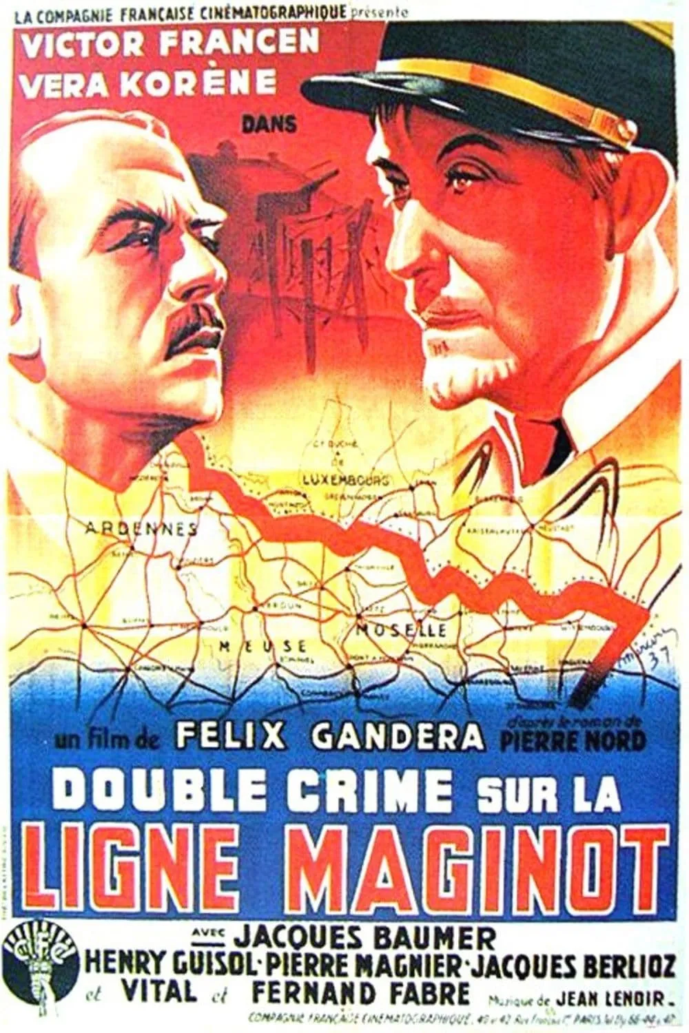 Double crime sur la ligne Maginot poster