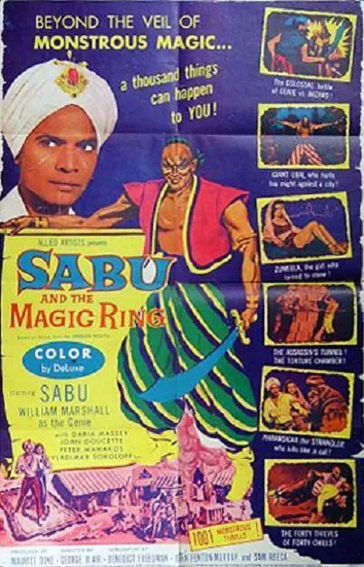 Sabu and the Magic Ring poster